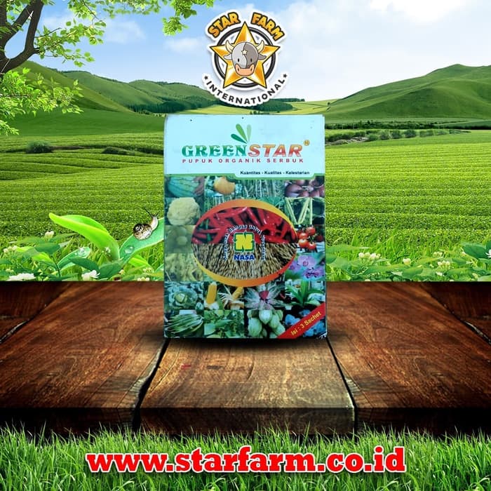 Green Star Pupuk Organik Serbuk Isi 3 Sachet - Star Farm – Star Farm ...